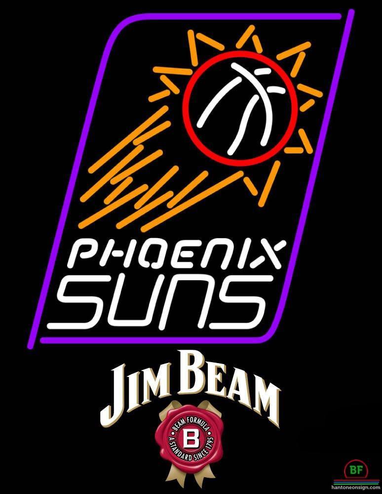 Custom Jim Beam Phoenix Suns Neon Sign NBA Teams Neon Light