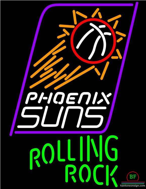 Custom Rolling Rock Phoenix Suns Neon Sign NBA Teams Neon Light