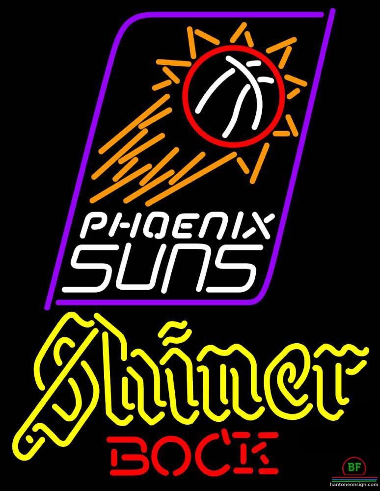 Custom Shiner Bock Phoenix Suns Neon Sign NBA Teams Neon Light
