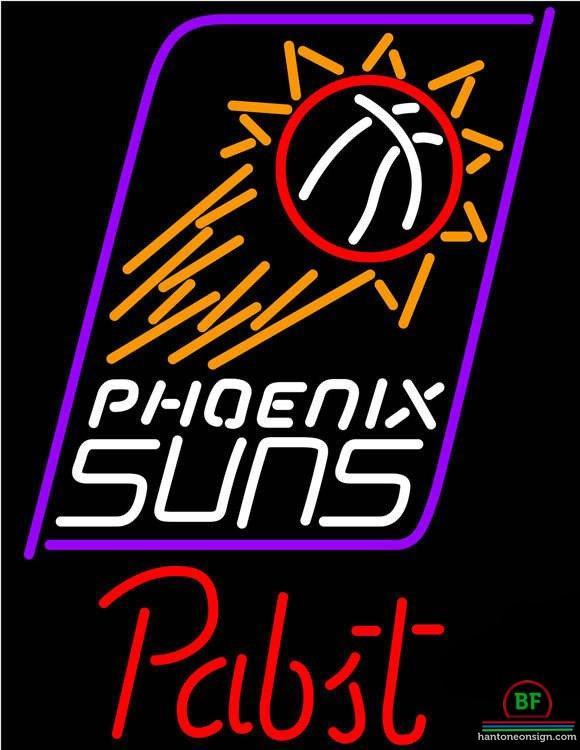 Custom Pabst Blue Ribbon Phoenix Suns Neon Sign NBA Teams Neon Light