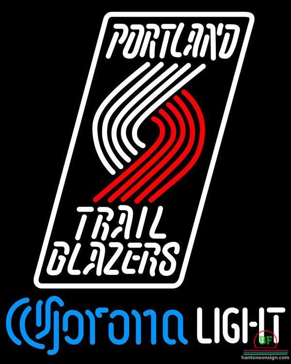 Custom Corona Light Portland Trail Blazers Neon Sign NBA Teams Neon Light
