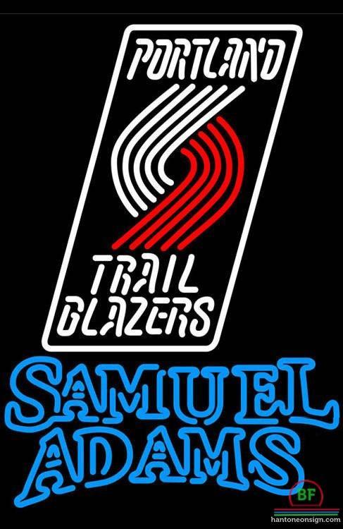 Custom Samuel Adams Portland Trail Blazers Neon Sign NBA Teams Neon Light