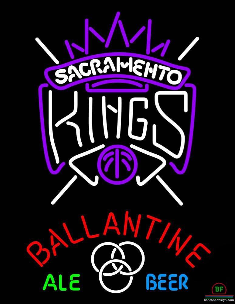 Custom Ballantine Sacramento Kings Neon Sign NBA Teams Neon Light