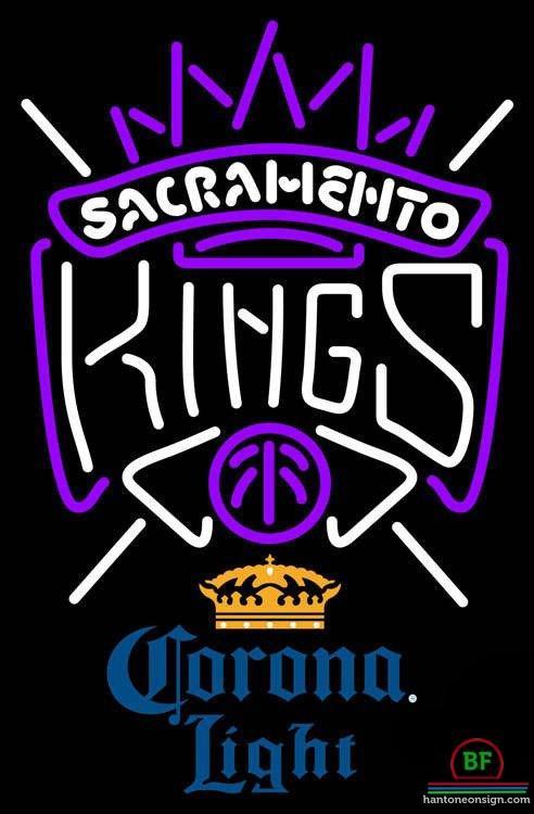Custom Corona Light Sacramento Kings Neon Sign NBA Teams Neon Light