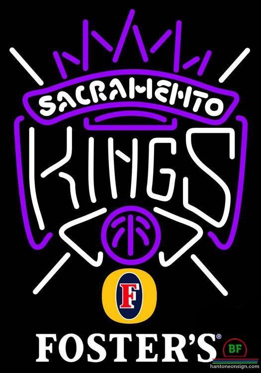 Custom Fosters Sacramento Kings Neon Sign NBA Teams Neon Light
