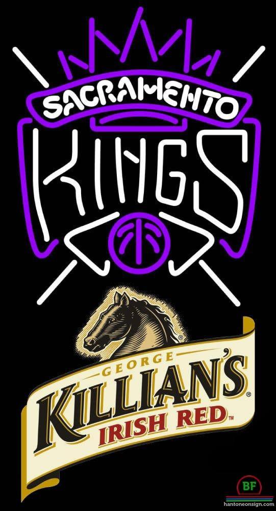 Custom Killians Irish Sacramento Kings Neon Sign NBA Teams Neon Light