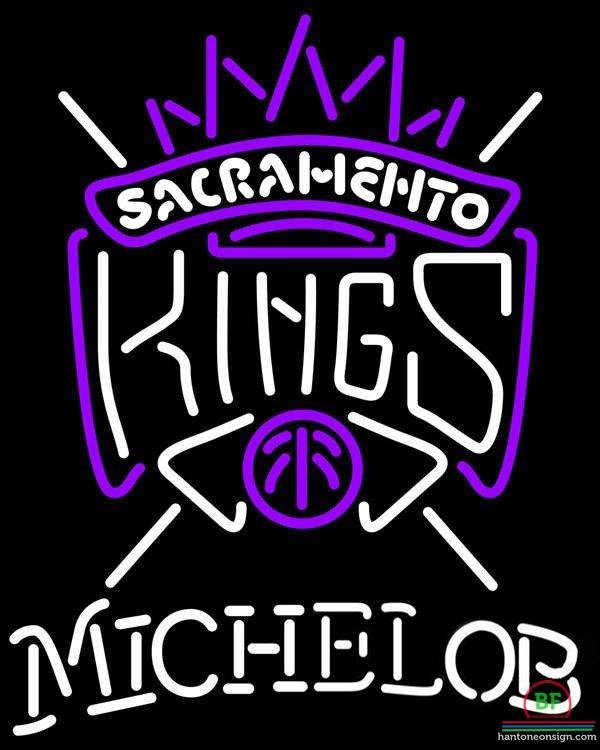 Custom Michelob Sacramento Kings Neon Sign NBA Teams Neon Light