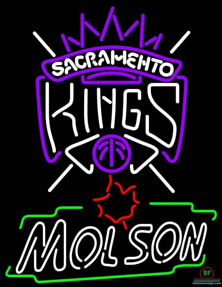Custom Molson Sacramento Kings Neon Sign NBA Teams Neon Light