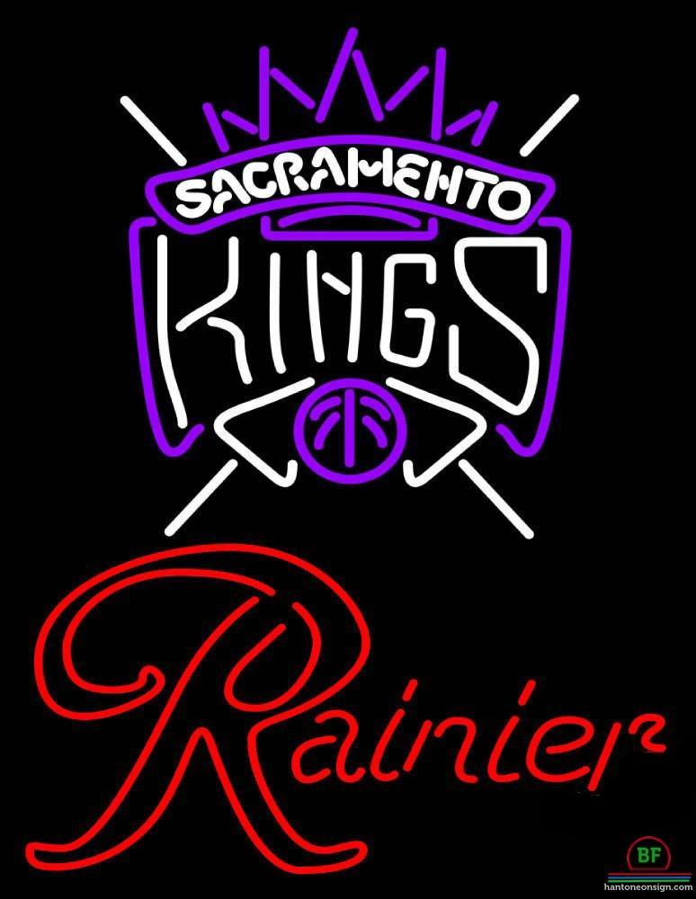 Custom Rainier Sacramento Kings Neon Sign NBA Teams Neon Light