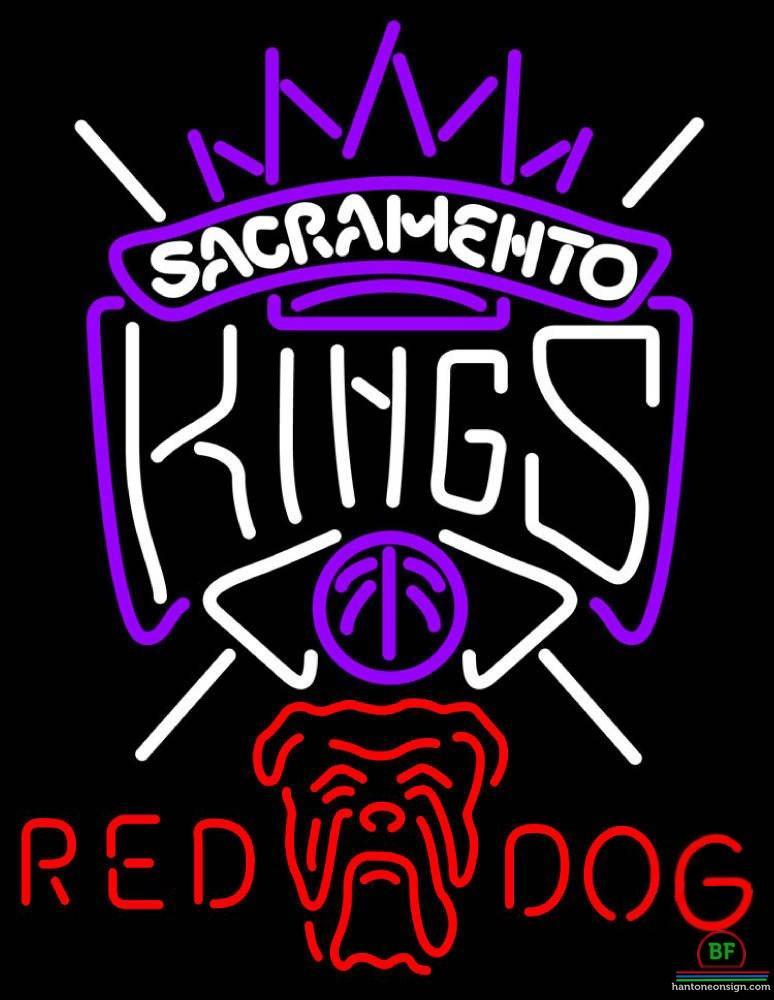Custom Red Dog Sacramento Kings Neon Sign NBA Teams Neon Light