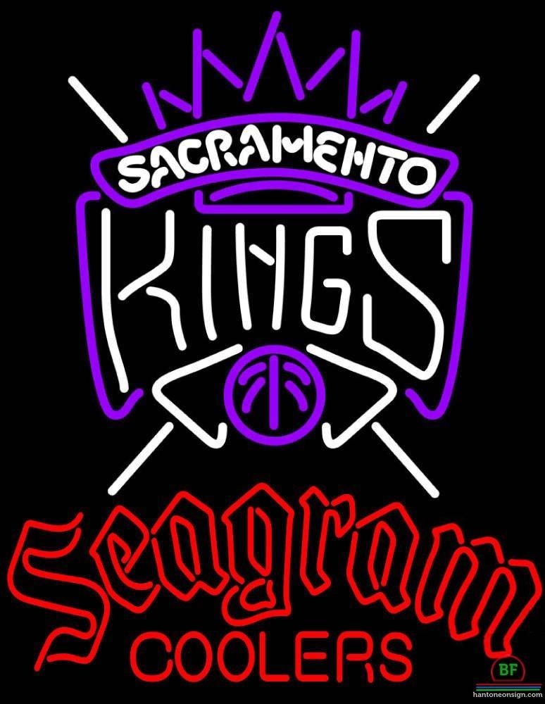 Custom Seagram Sacramento Kings Neon Sign NBA Teams Neon Light