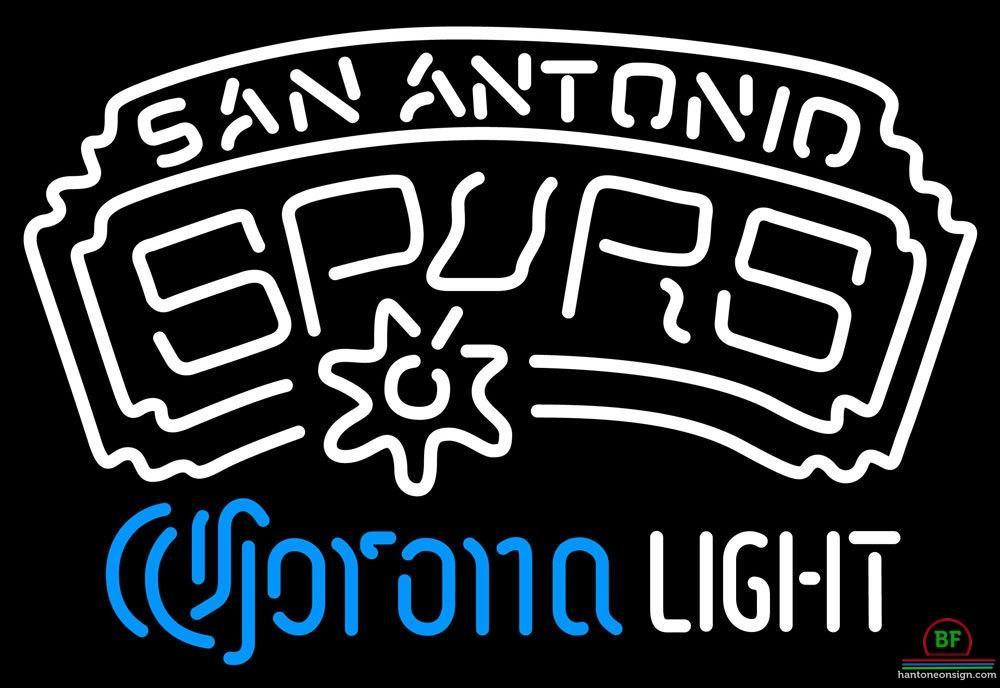 Custom Corona Light San Antonio Spurs Neon Sign NBA Teams Neon Light