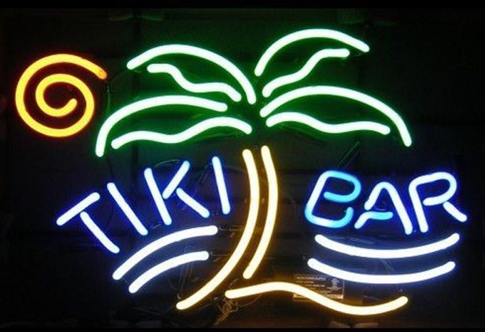 Custom Tiki Bar Neon Sign