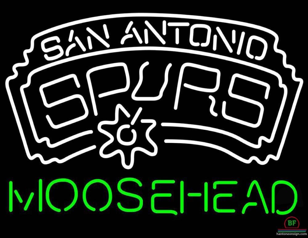 Custom Moosehead San Antonio Spurs Neon Sign NBA Teams Neon Light