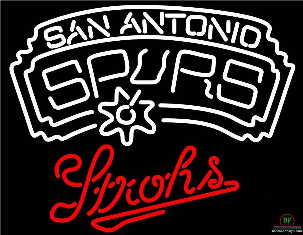 Custom Strohs San Antonio Spurs Neon Sign NBA Teams Neon Light