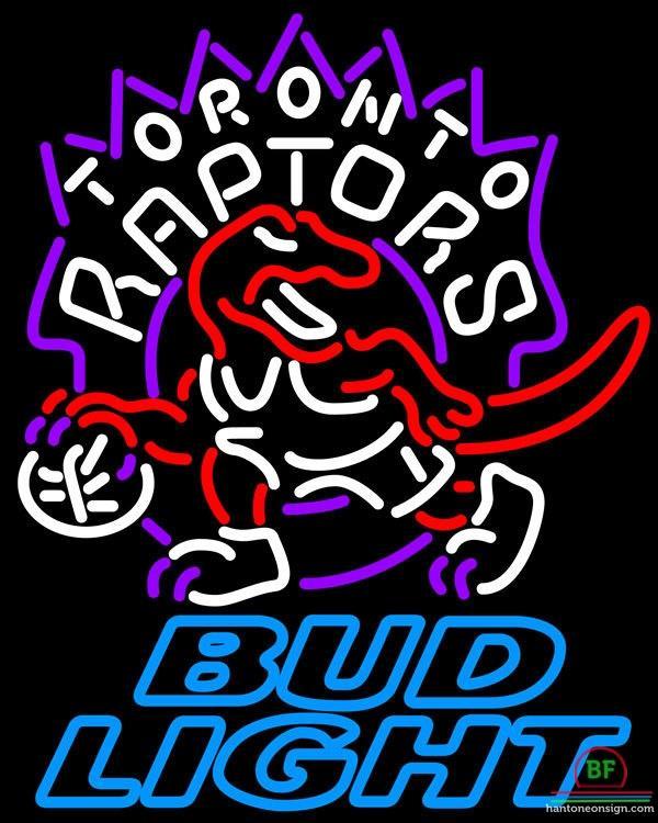 Custom Bud Light Toronto Raptors Neon Sign NBA Teams Neon Light