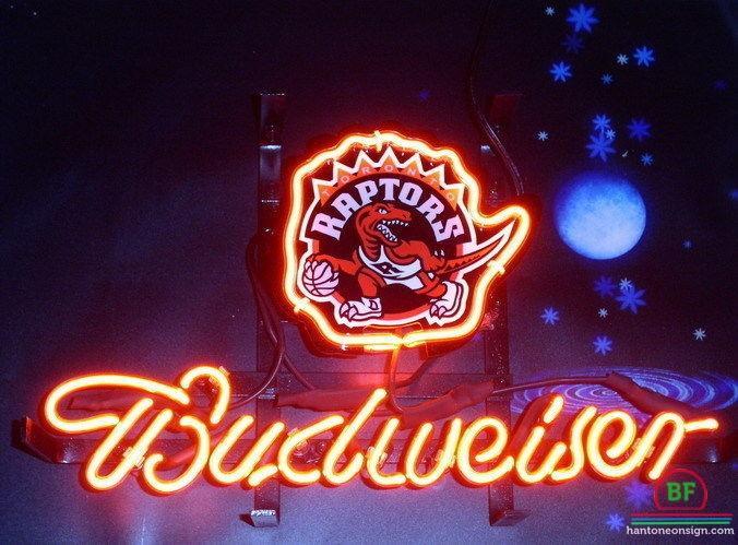 Custom Budweiser Toronto Raptors Neon Sign NBA Teams Neon Light