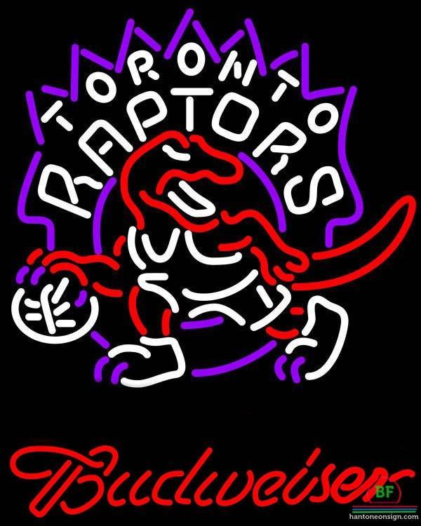 Custom Budweiser Toronto Raptors Neon Sign NBA Teams Neon Light