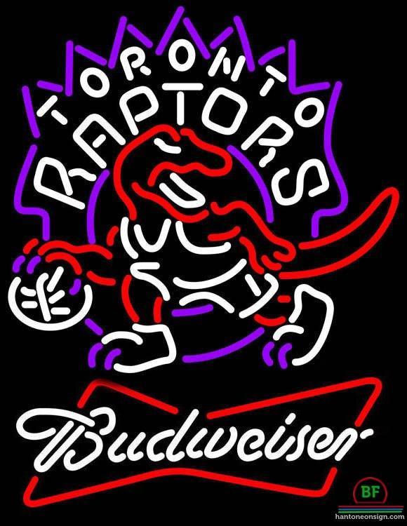 Custom Budweiser Toronto Raptors Neon Sign NBA Teams Neon Light