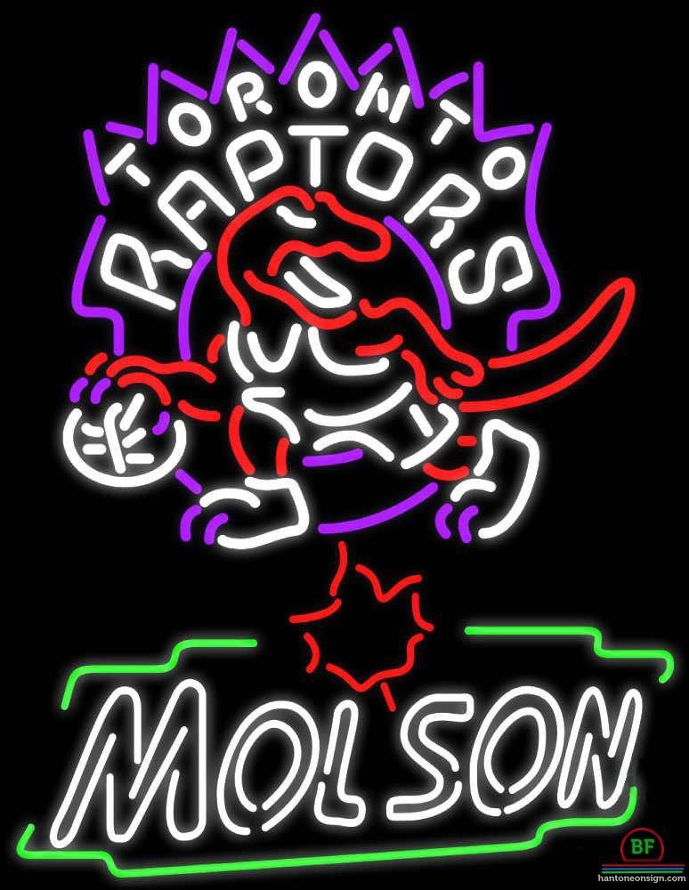 Custom Molson Toronto Raptors Neon Sign NBA Teams Neon Light