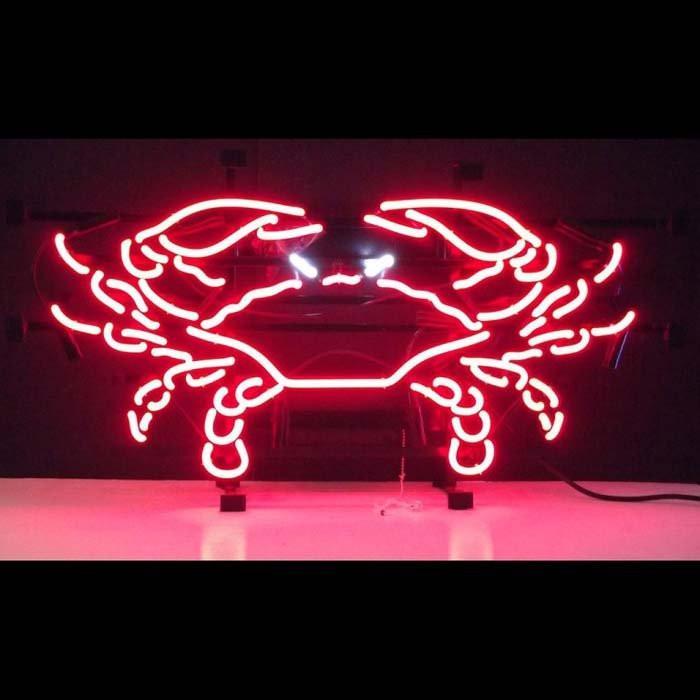 Custom Crab Neon Sign