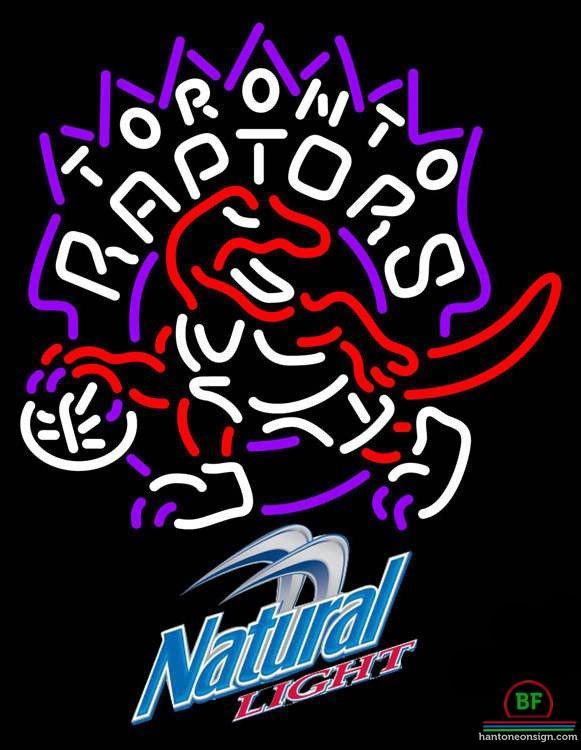 Custom Natural Light Toronto Raptors Neon Sign NBA Teams Neon Light