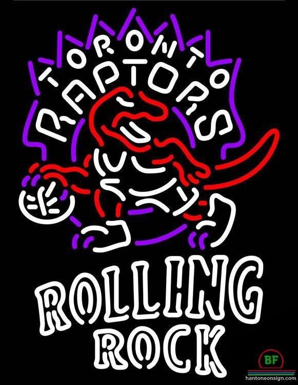 Custom Rolling Rock Toronto Raptors Neon Sign NBA Teams Neon Light