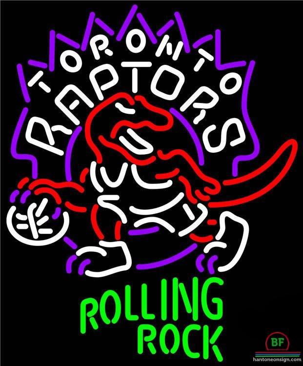 Custom Rolling Rock Toronto Raptors Neon Sign NBA Teams Neon Light