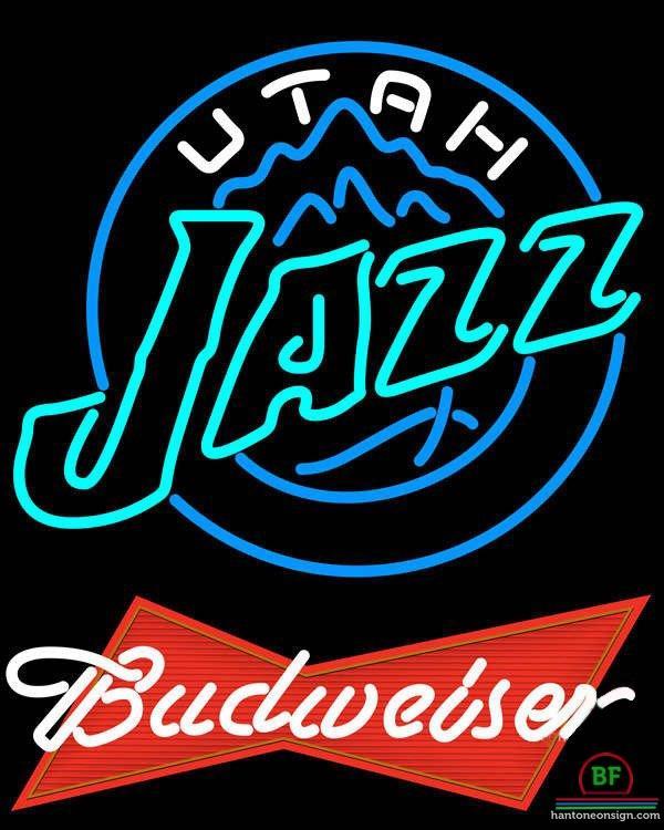 Custom Budweiser Utah Jazz Neon Sign NBA Teams Neon Light