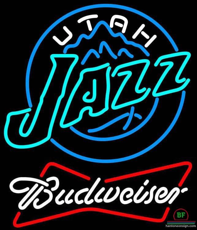 Custom Budweiser Utah Jazz Neon Sign NBA Teams Neon Light