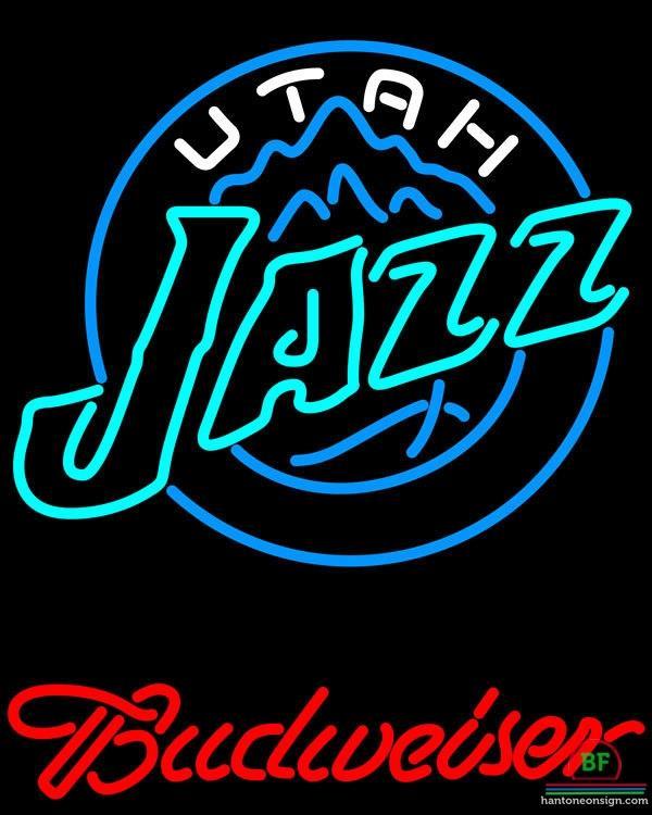 Custom Budweiser Utah Jazz Neon Sign NBA Teams Neon Light