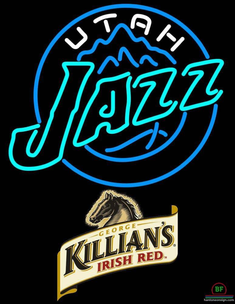 Custom Killians Irish Utah Jazz Neon Sign NBA Teams Neon Light