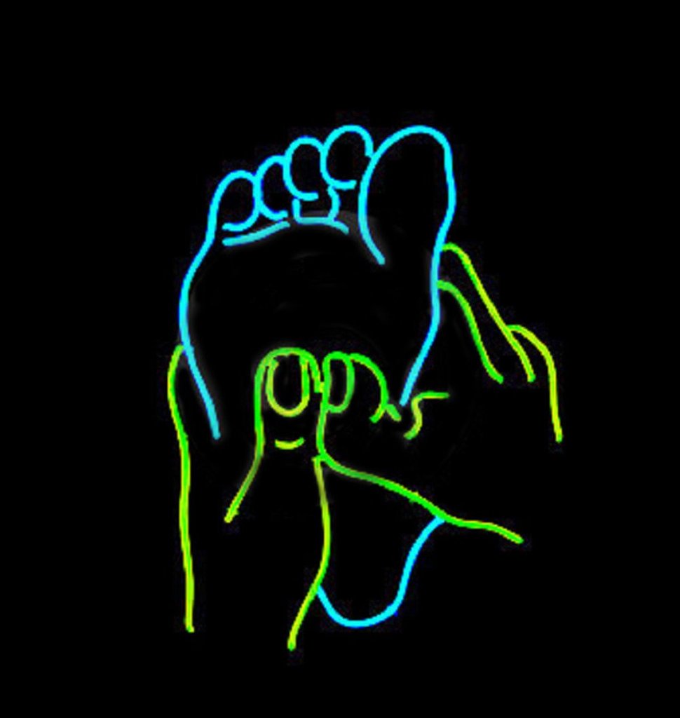 Custom Food Massage SPA Neon Sign Real Neon Light