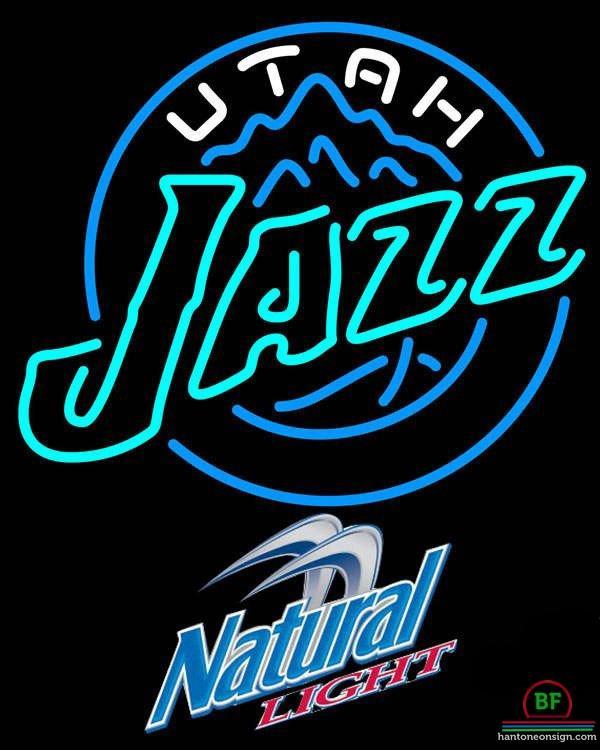 Custom Natural Light Utah Jazz Neon Sign NBA Teams Neon Light