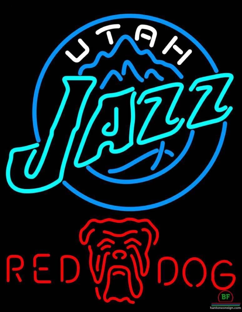 Custom Red Dog Utah Jazz Neon Sign NBA Teams Neon Light