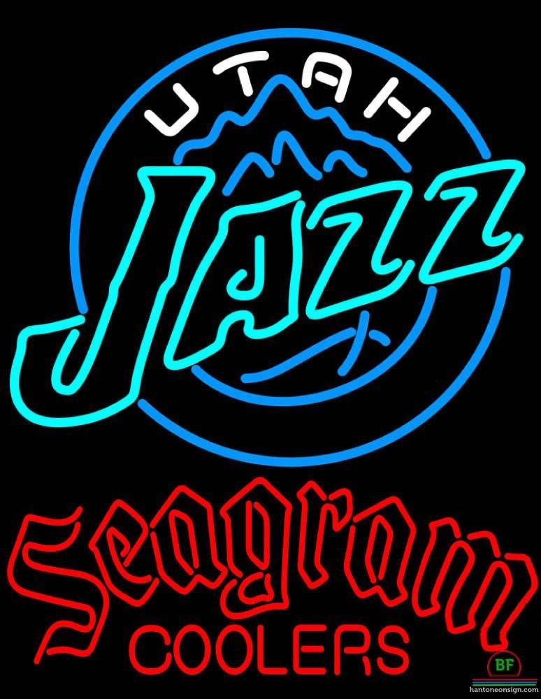 Custom Seagram Utah Jazz Neon Sign NBA Teams Neon Light