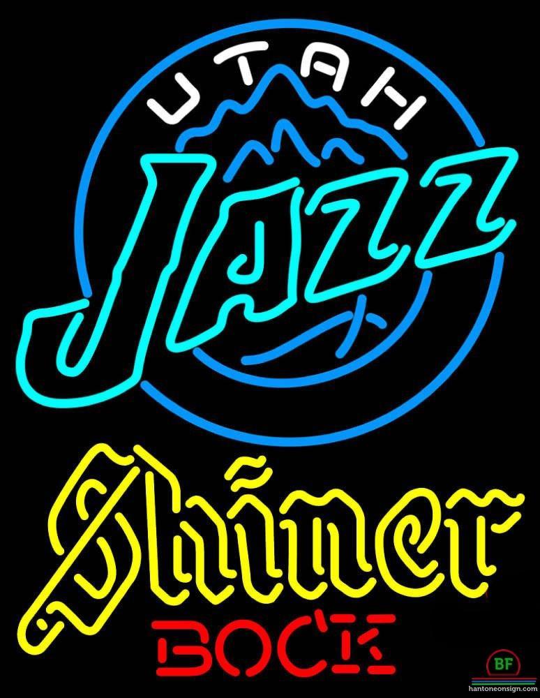 Custom Shiner Bock Utah Jazz Neon Sign NBA Teams Neon Light