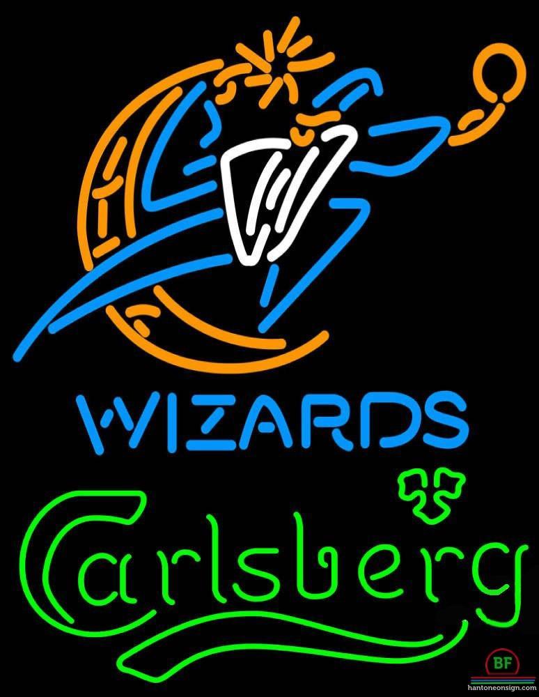 Custom Carlsberg Washington Wizards Neon Sign NBA Teams Neon Light
