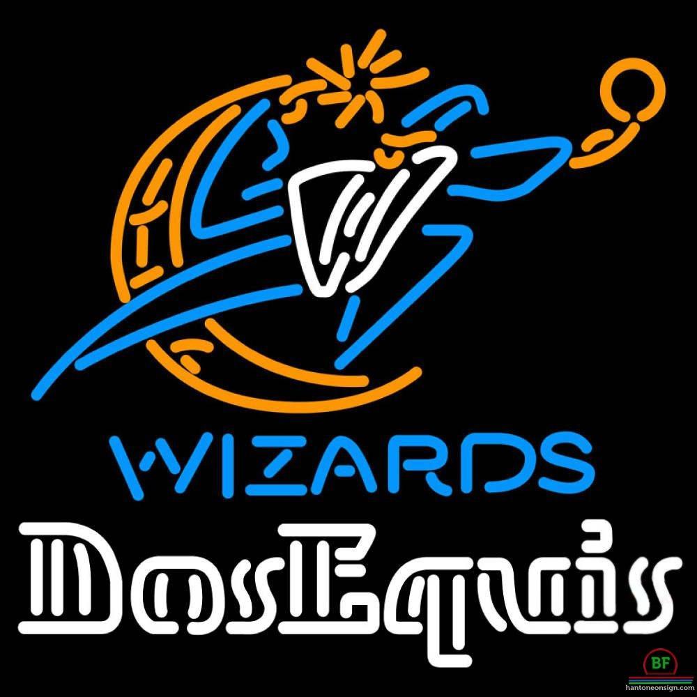 Custom Dos Equis Washington Wizards Neon Sign NBA Teams Neon Light