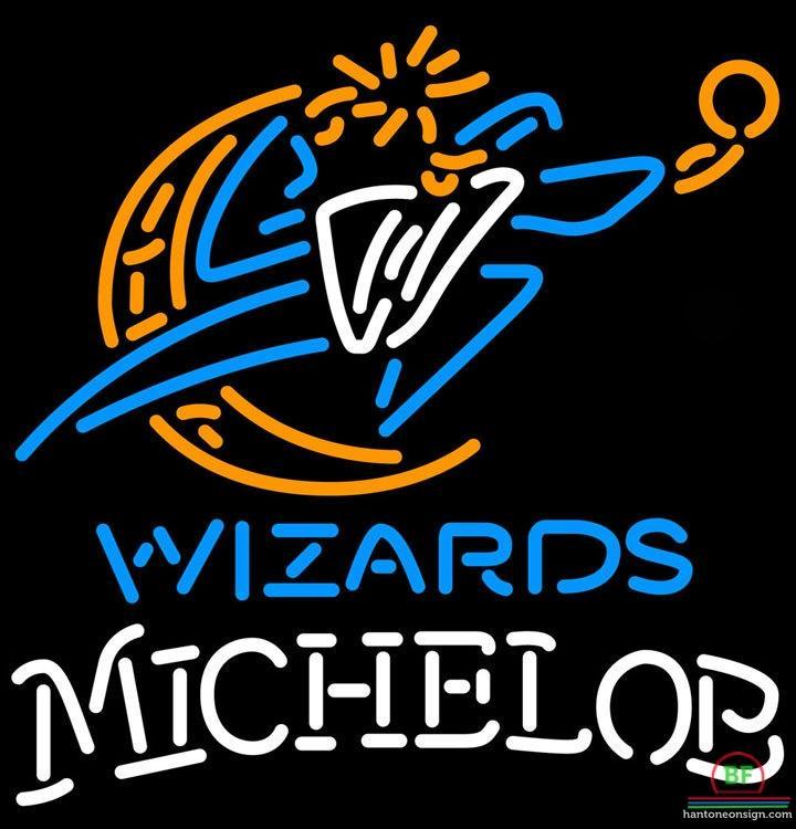Custom Michelob Washington Wizards Neon Sign NBA Teams Neon Light
