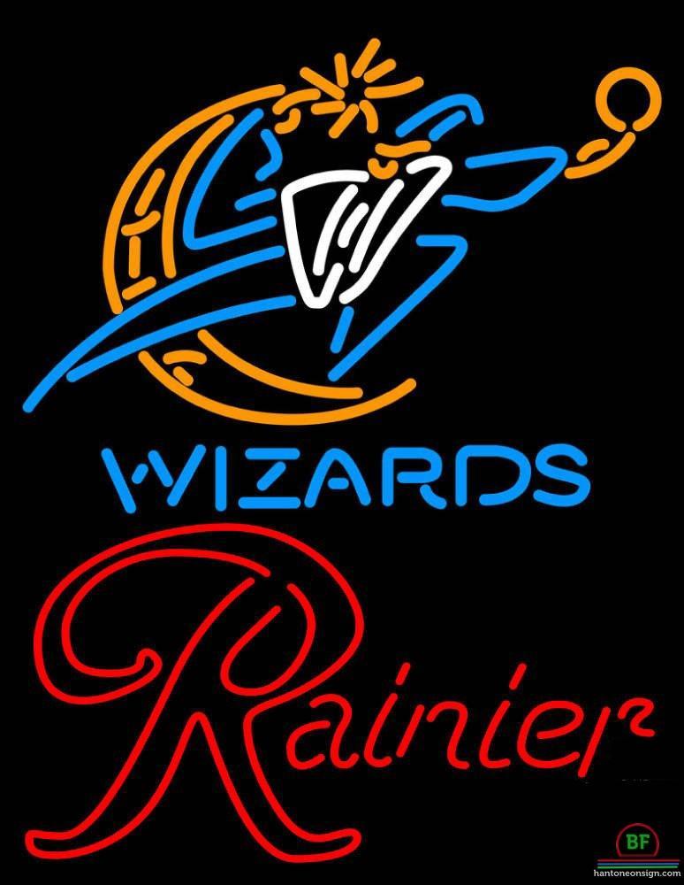 Custom Rainier Washington Wizards Neon Sign NBA Teams Neon Light