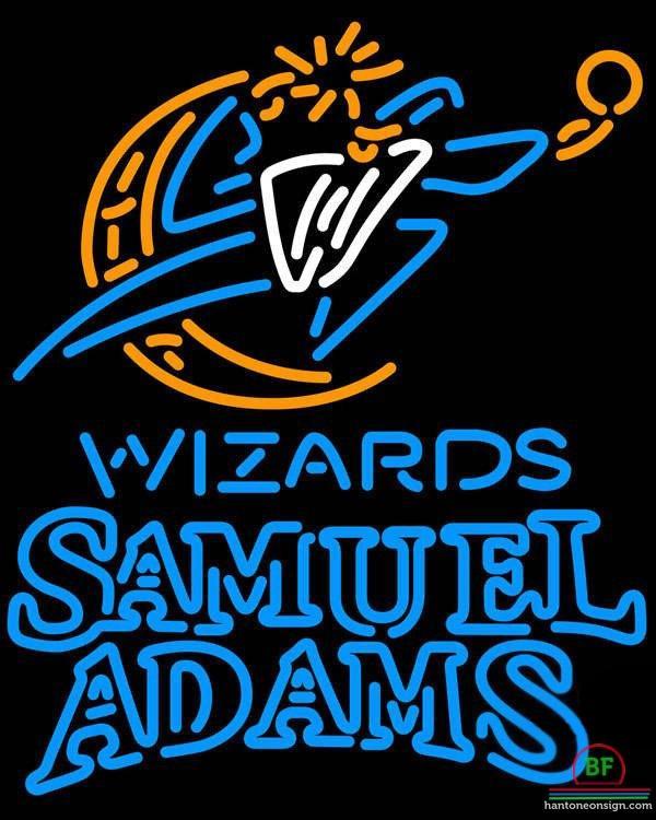 Custom Samuel Adams Washington Wizards Neon Sign NBA Teams Neon Light
