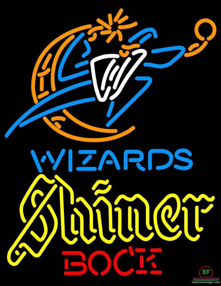 Custom Shiner Bock Washington Wizards Neon Sign NBA Teams Neon Light