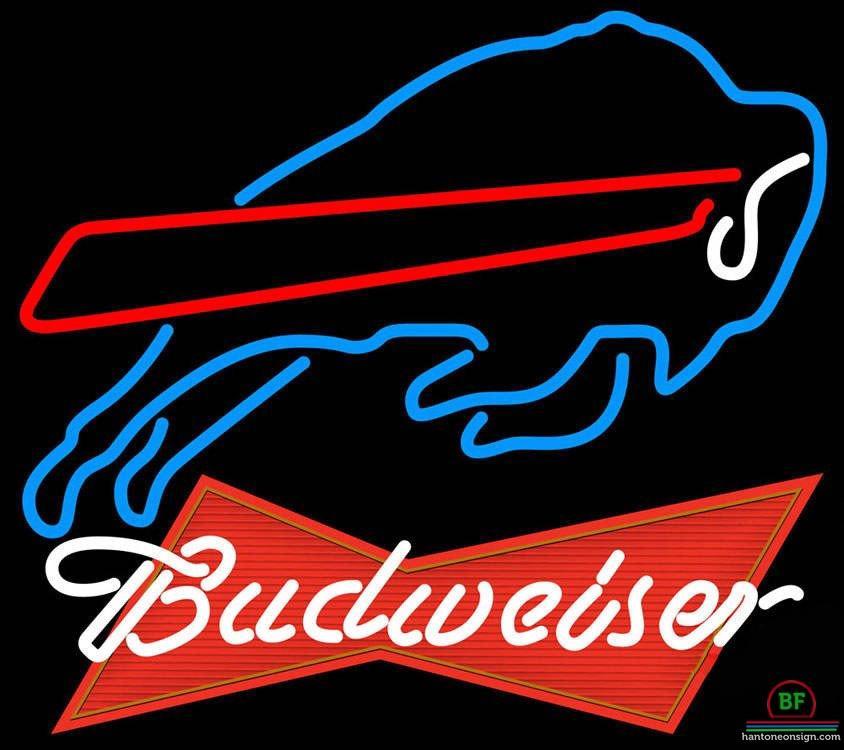 Custom Budweiser Buffalo Bills Neon Sign NFL Teams Neon Light