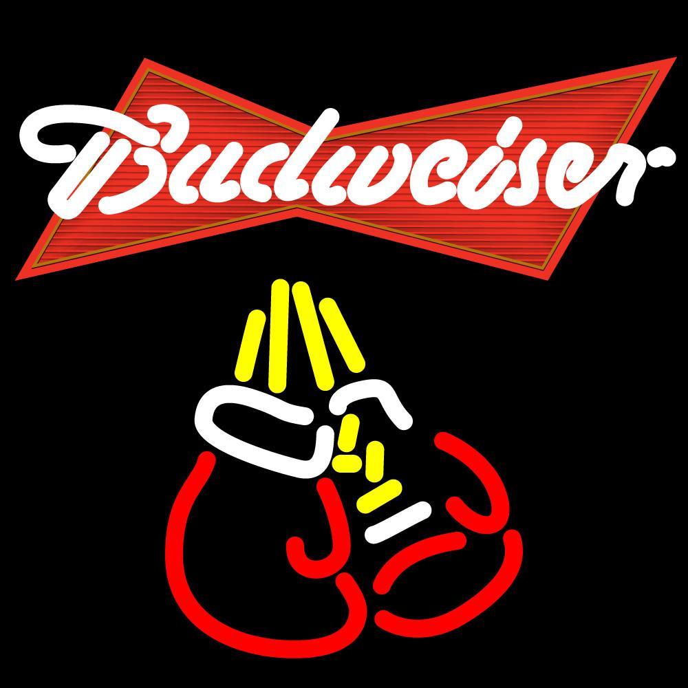 Custom Budweiser Boxing Neon Sign