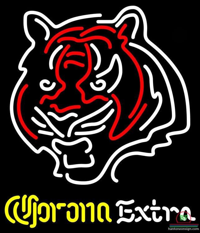 Custom Corona Extra Cincinnati Bengals Neon Sign NFL Teams Neon Light