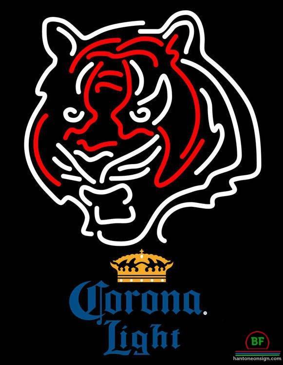 Custom Corona Light Cincinnati Bengals Neon Sign NFL Teams Neon Light