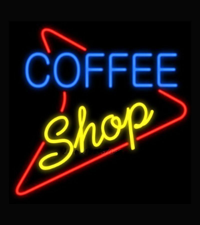 Custom Coffee Shop Neon Sign
