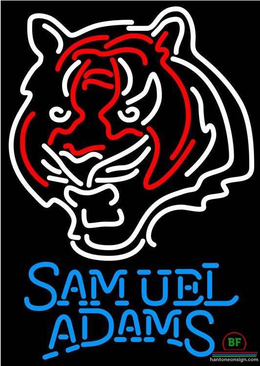 Custom Samuel Adams Cincinnati Bengals Neon Sign NFL Teams Neon Light
