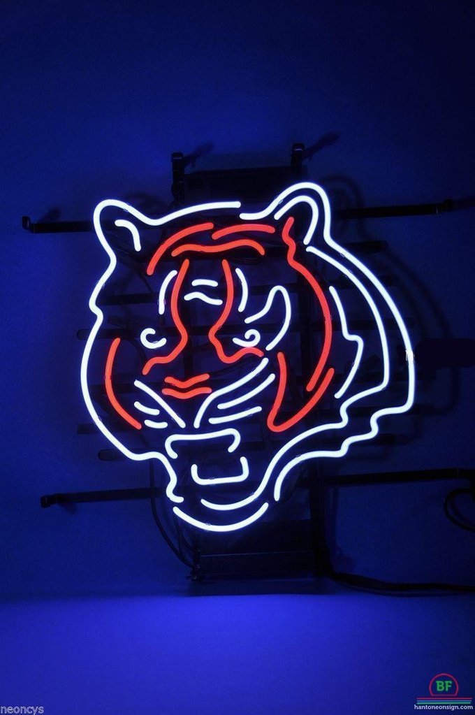 Custom Cincinnati Bengals Neon Sign NFL Teams Neon Light